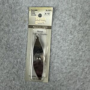 Vtg Susan Bates Metal Tatting Shuttle No. 14275 with Removeable Bobbin NEW